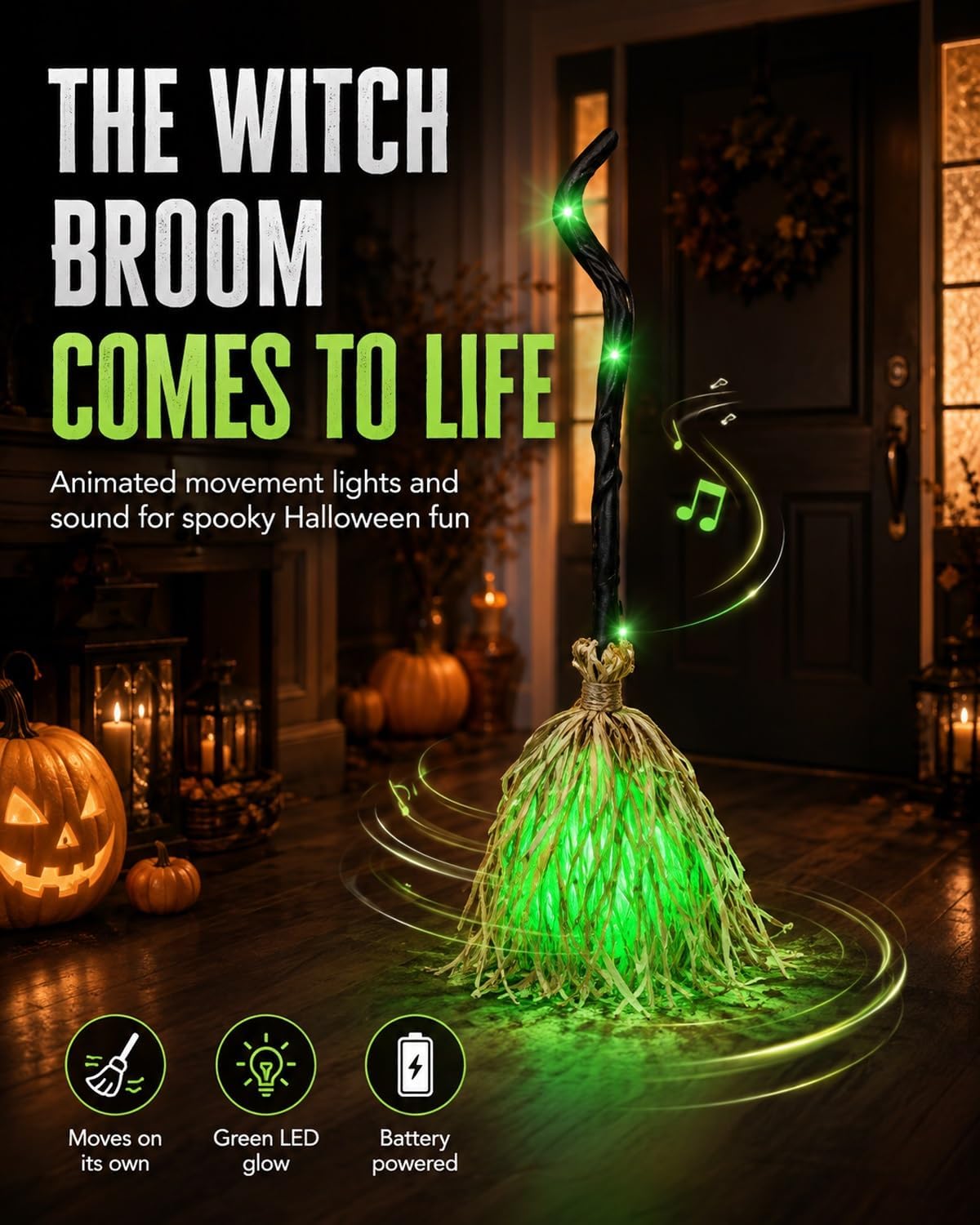 Moving Witch's Broomstick