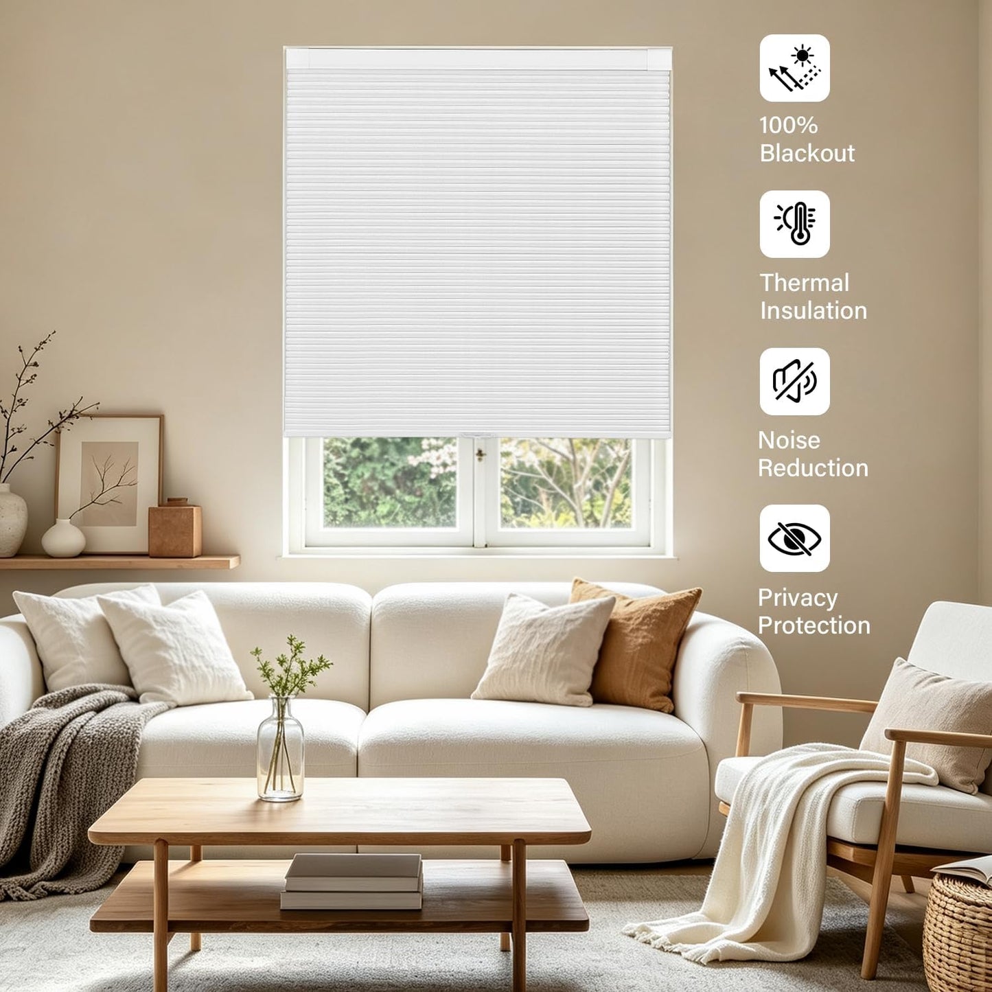 EasyFit™ No-Drill Privacy Curtains