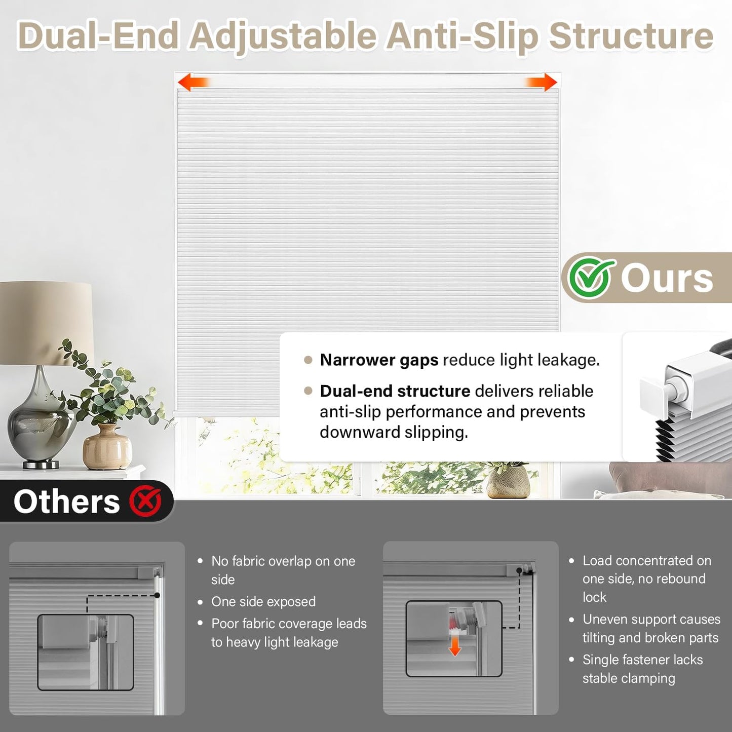 EasyFit™ No-Drill Privacy Curtains